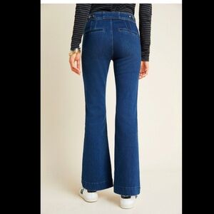 Sz 25 Pilcro & The Letterpress High-Rise flare Trouser Bootcut Jeans Size 25